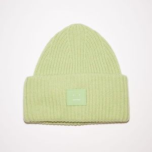 Acne Studios LARGE FACE LOGO BEANIE